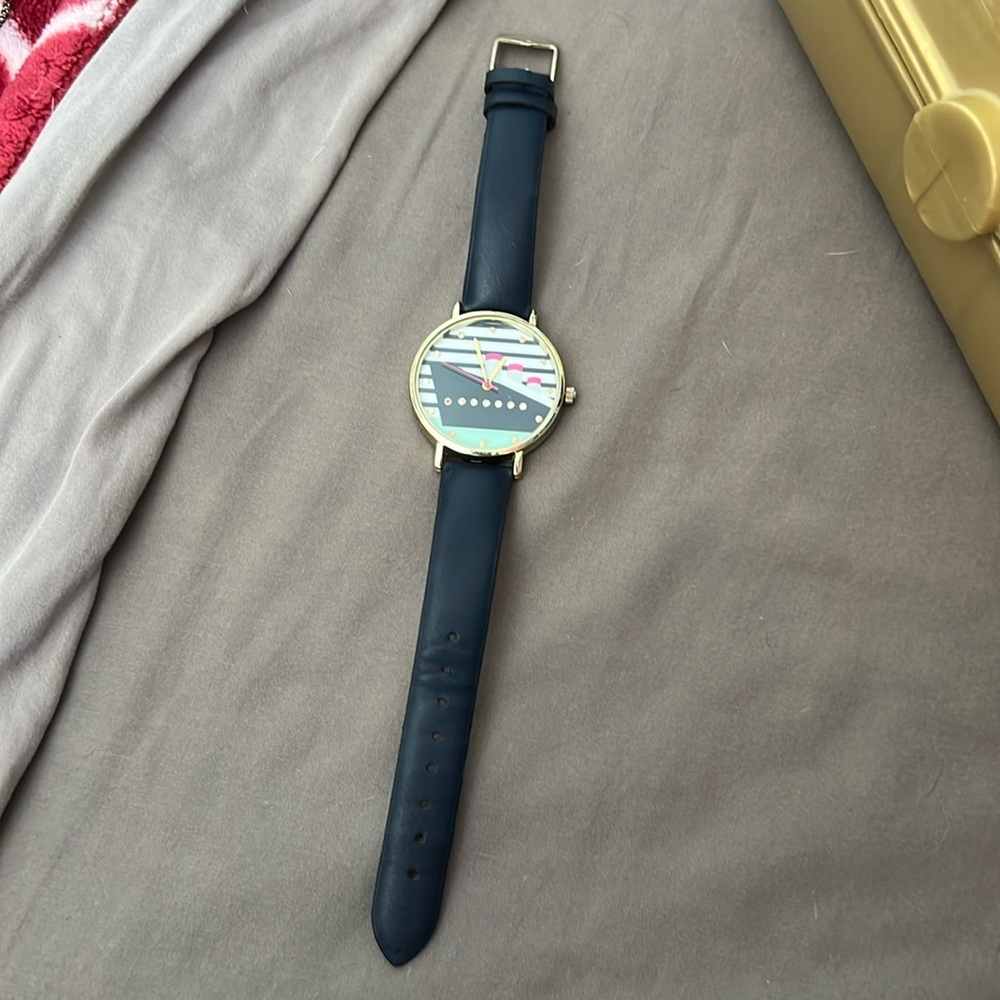 EUC Sailor Jane Cruise Ship Watch - Navy Blue